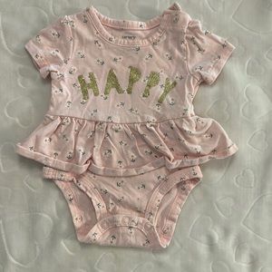 Carter’s 3 Month skirted onesie